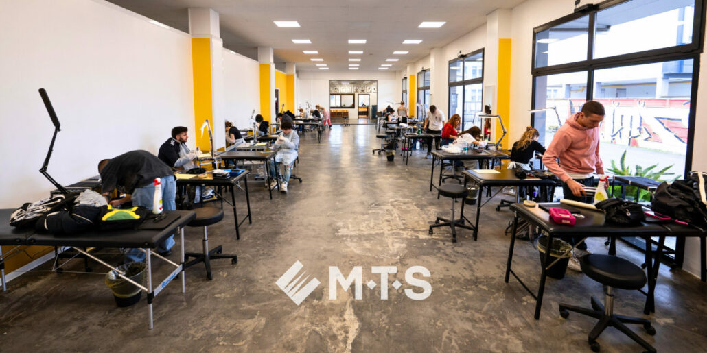 Aula della Milano Tattoo School (MTS)